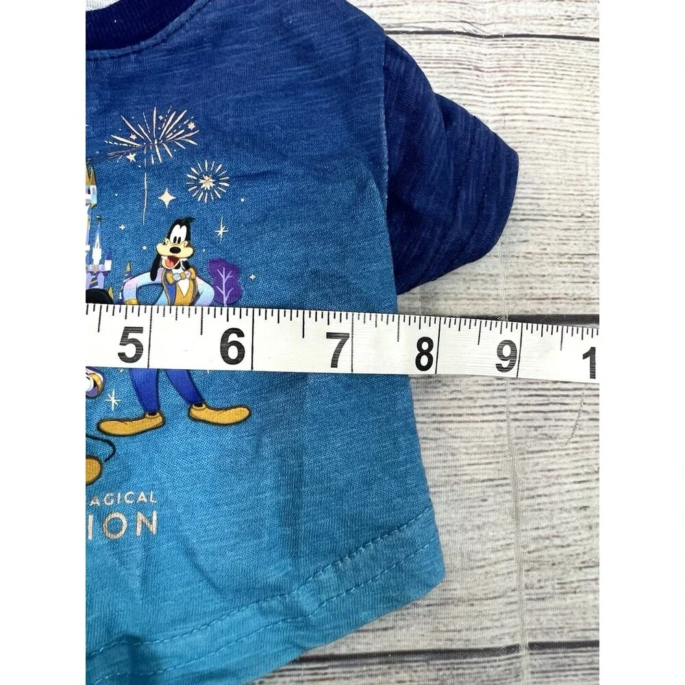 Disney Tails Tee Shirt for Dogs WDW Celebration Mickey Mouse & Friends Size S